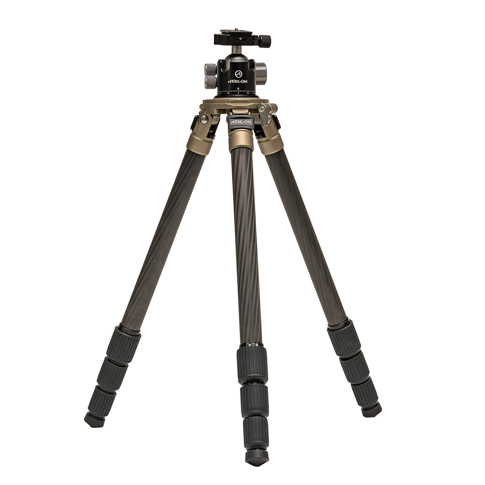 Athlon Optics Midas Carbon Fiber - CF36 Tripod CF36 Bare Tripod